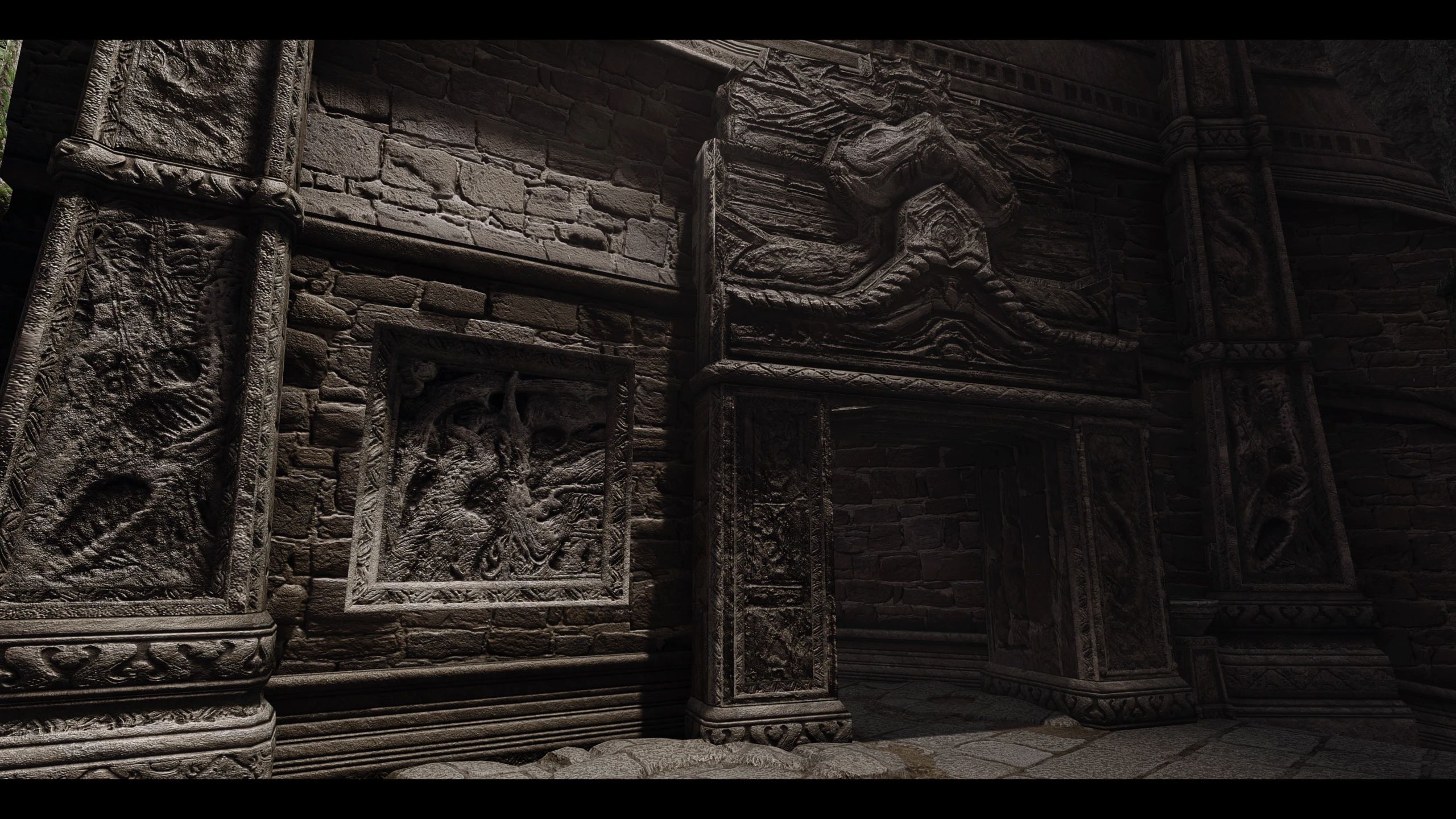 Riton's Skyhaven Temple mod for The Elder Scrolls V: Skyrim Special Edition