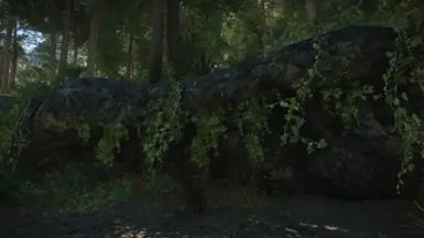 Dirt Cliffs Enhancement - High Quality Ivy mod for The Elder Scrolls V: Skyrim Special Edition