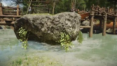 Dirt Cliffs Enhancement - High Quality Ivy mod for The Elder Scrolls V: Skyrim Special Edition