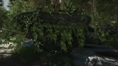 Dirt Cliffs Enhancement - High Quality Ivy mod for The Elder Scrolls V: Skyrim Special Edition