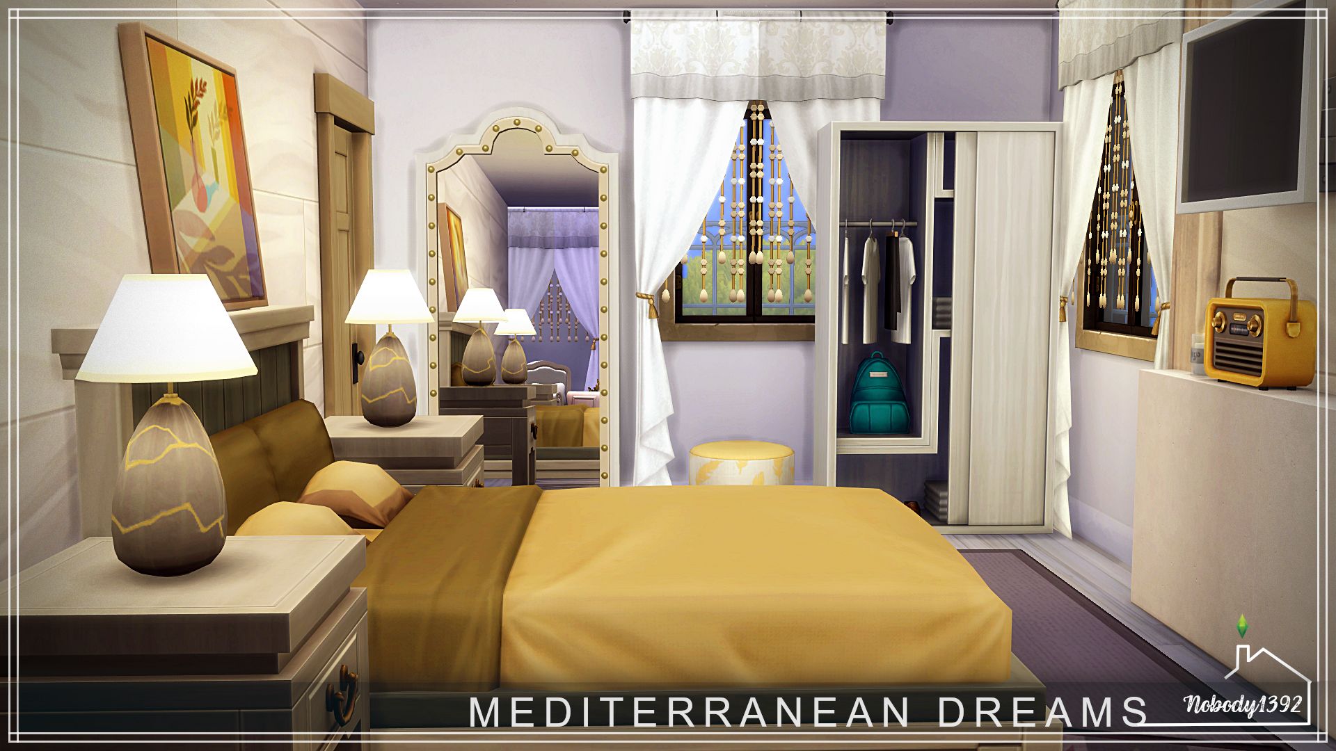 Mediterranean Dreams (No CC!) mod for The Sims 4 