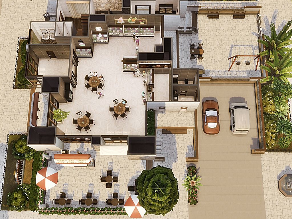 Cakes and Ice cream mod for The Sims 4 