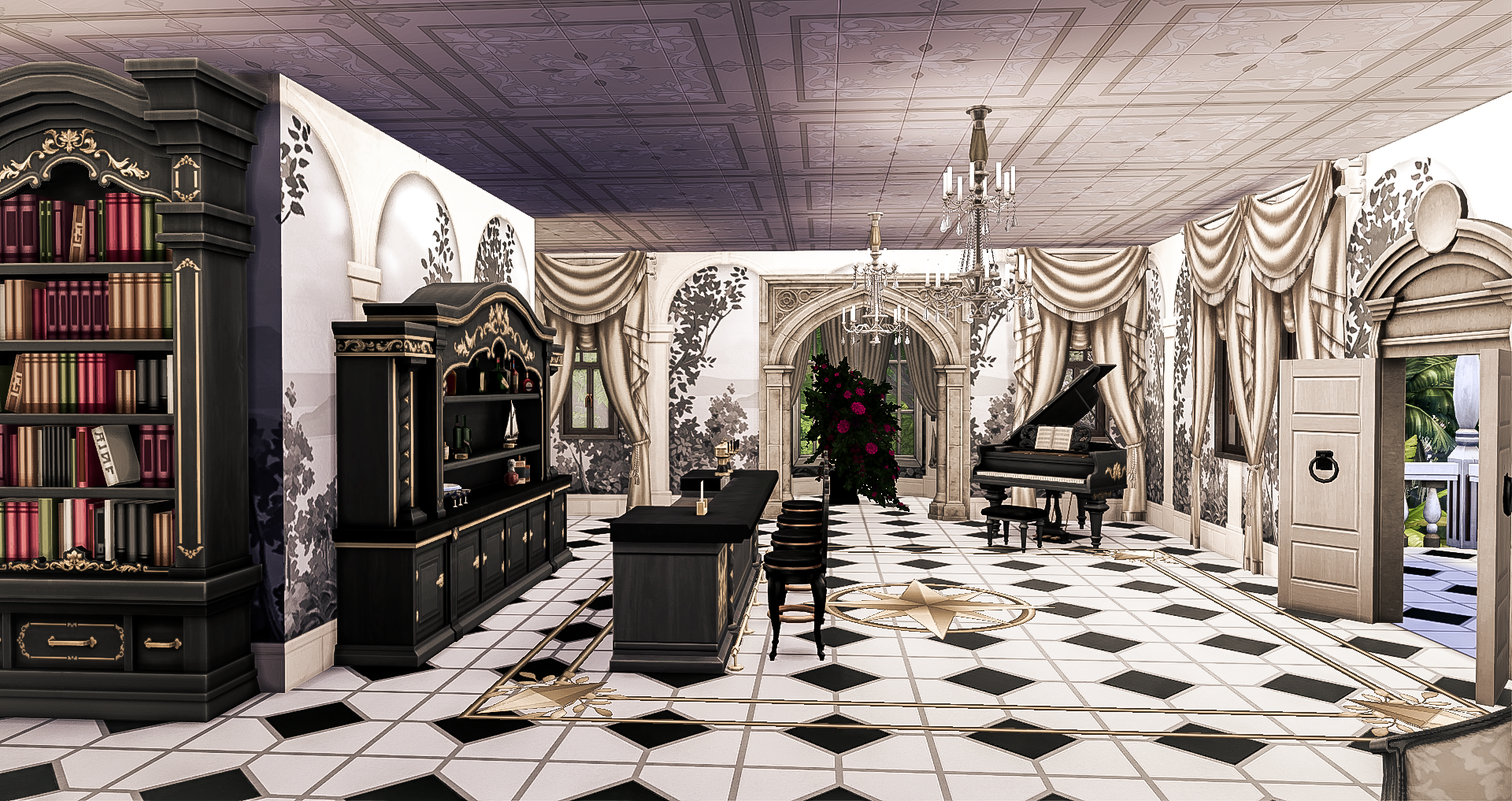 Royal Palace mod for The Sims 4 