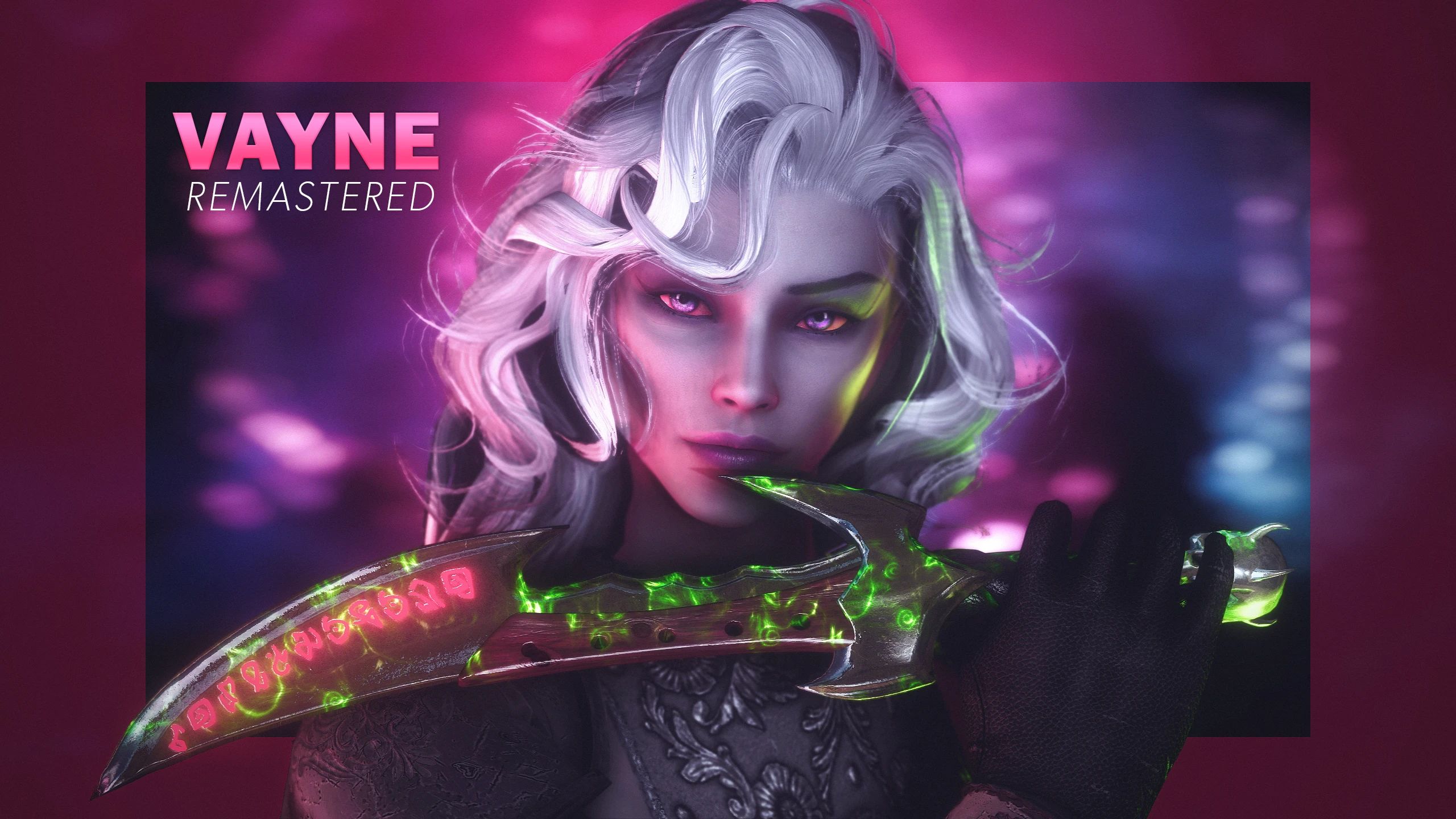 Vayne Remastered - Custom-voiced Follower with Detailed Romance Features mod for The Elder Scrolls V: Skyrim Special Edition