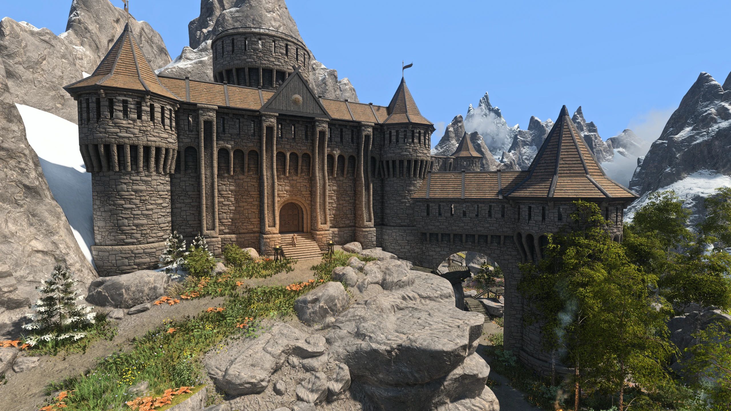 Riton's PBR fort dawnguard mod for The Elder Scrolls V: Skyrim Special Edition