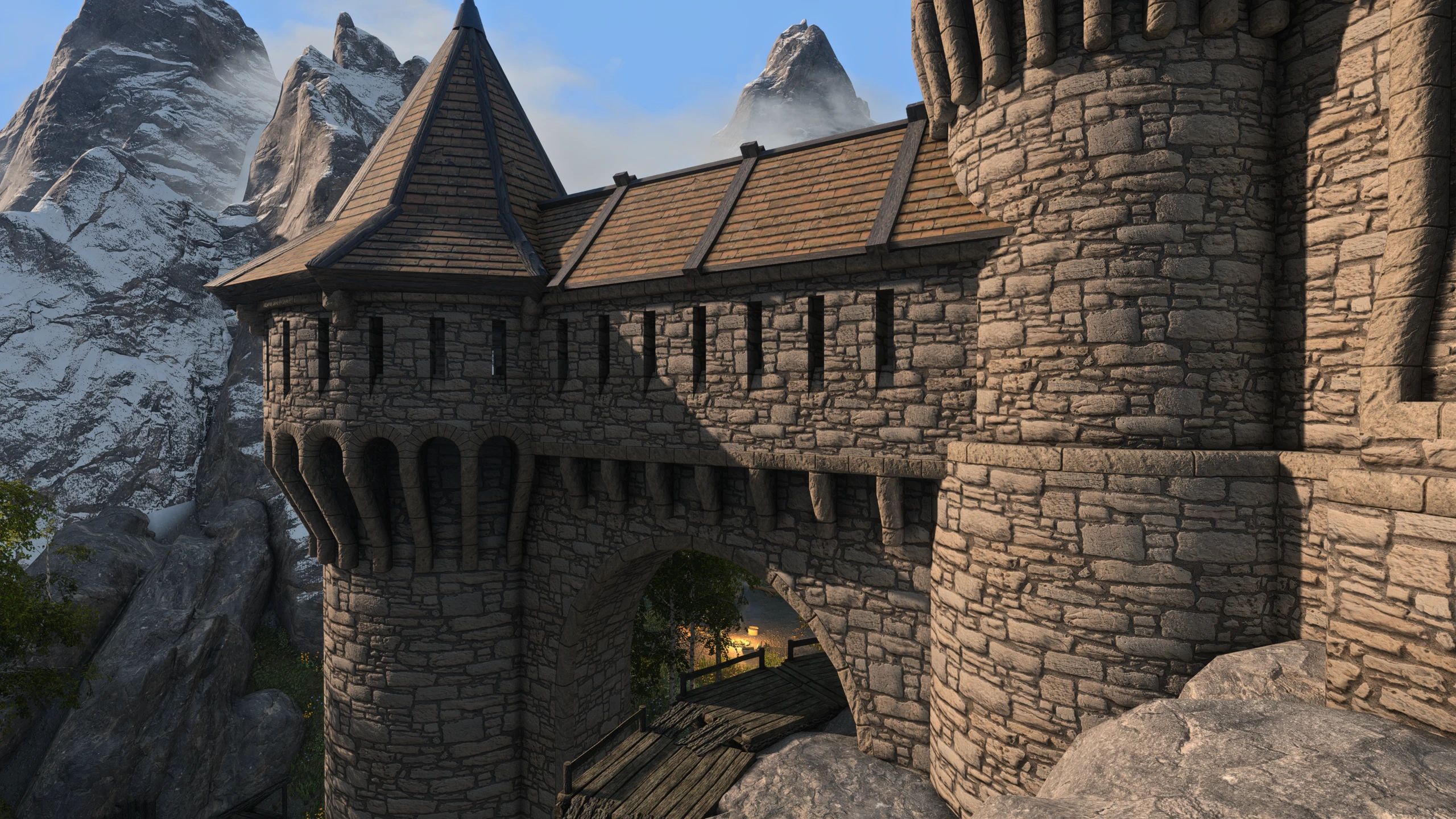 Riton's PBR fort dawnguard mod for The Elder Scrolls V: Skyrim Special Edition