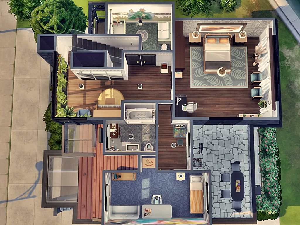 Mini Loft-Aurelia mod for The Sims 4 