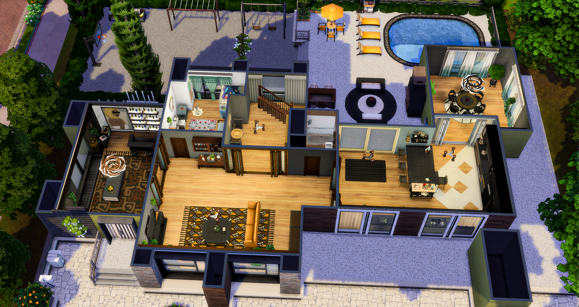 GGM Exclusive - Luxury family home mod for The Sims 4 