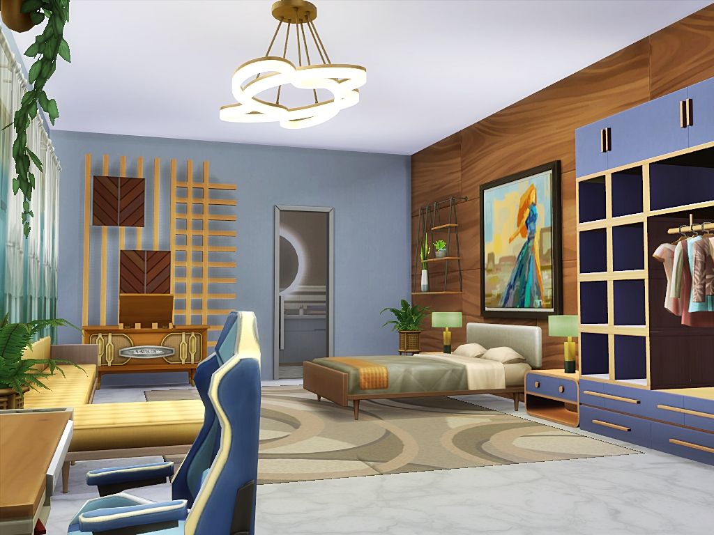 Rock Star Villa mod for The Sims 4 