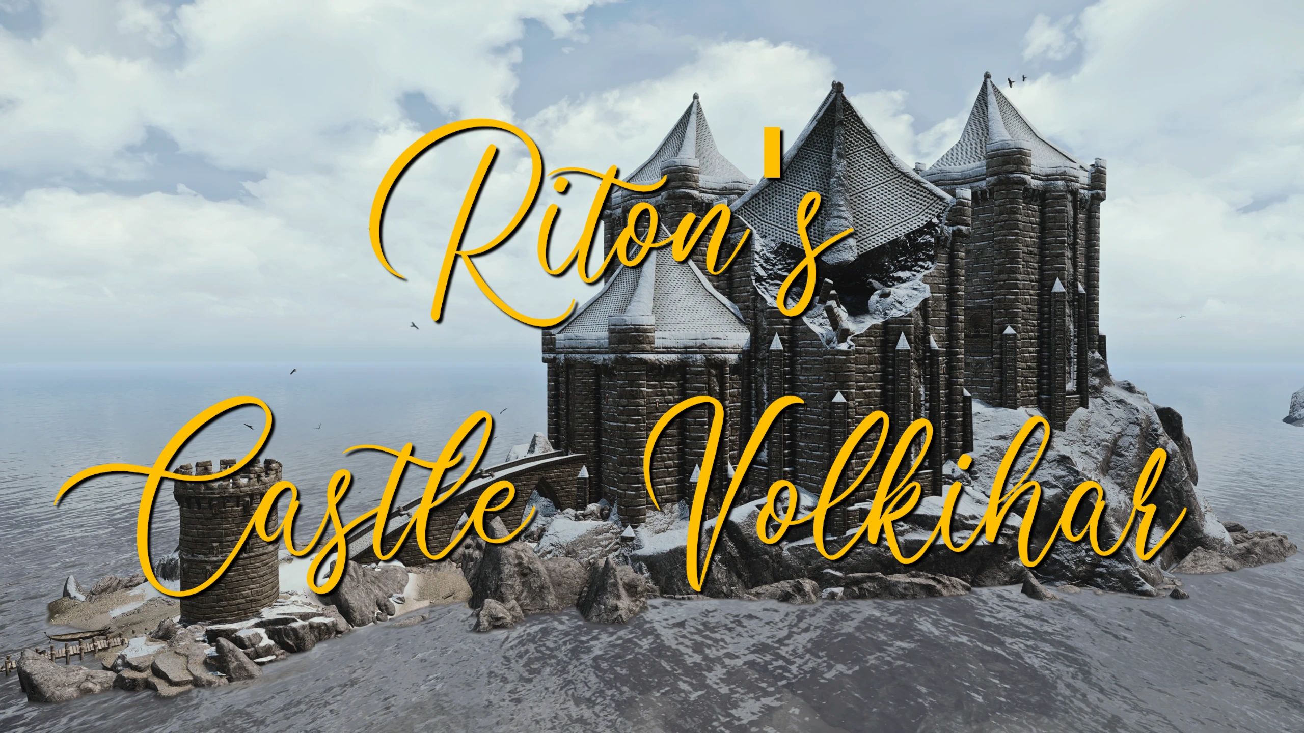 Riton's Castle Volkihar mod for The Elder Scrolls V: Skyrim Special Edition
