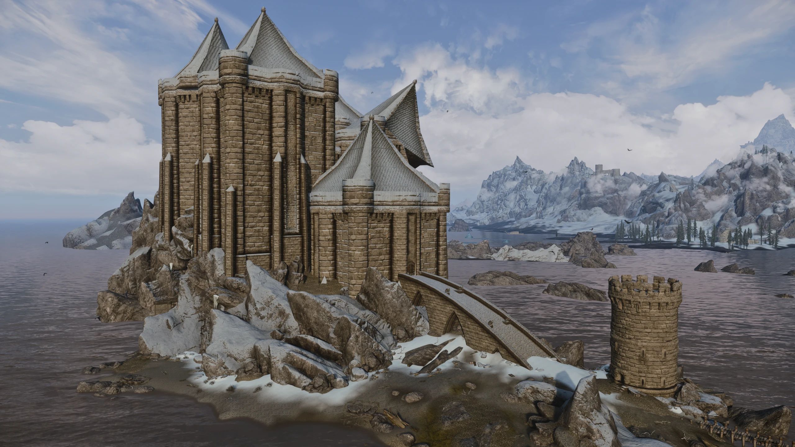 Riton's Castle Volkihar mod for The Elder Scrolls V: Skyrim Special Edition