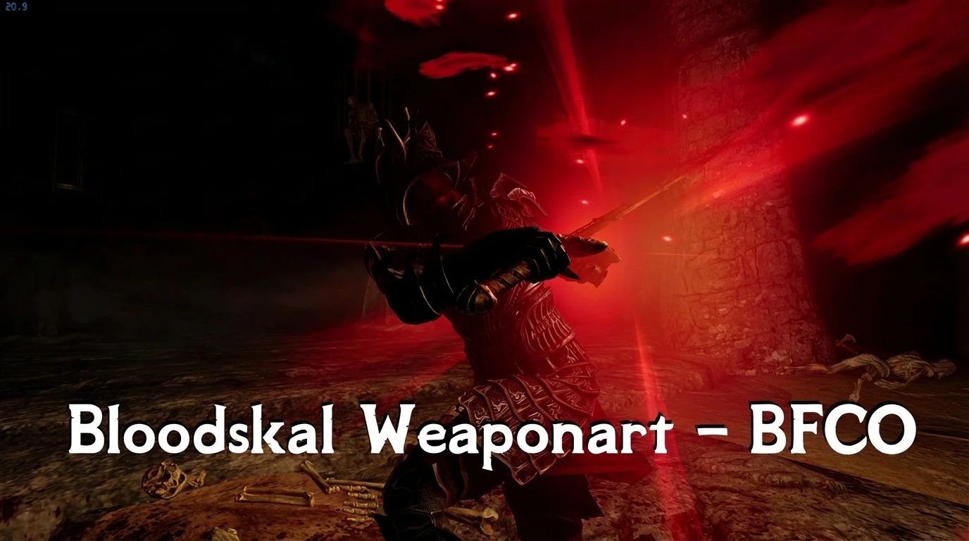 Bloodskal Weapon Art - BFCO Conversion mod for The Elder Scrolls V: Skyrim Special Edition