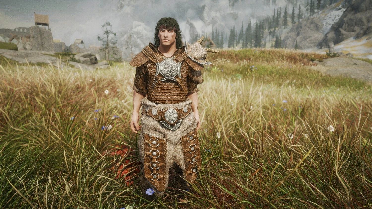 HDT-SMP Fur Shaders for Xavbio Retextures Redux - Sleeves and Pants Addon mod for The Elder Scrolls V: Skyrim Special Edition