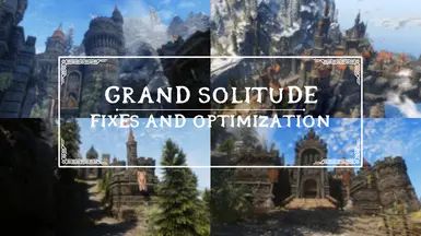 Grand Solitude - The Walls of High King Erling - Fixed and Optimized mod for The Elder Scrolls V: Skyrim Special Edition
