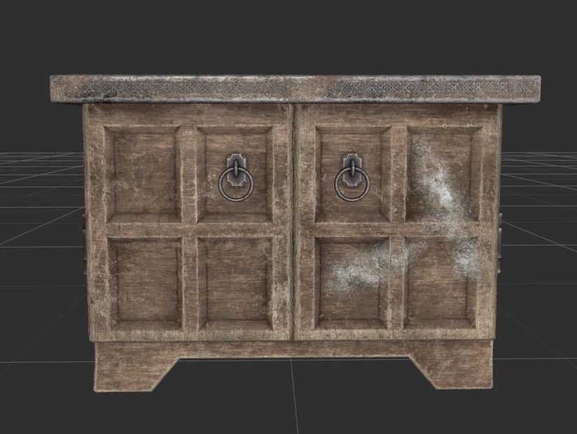 3D Furniture Noble Drawer SMIMed mod for The Elder Scrolls V: Skyrim Special Edition