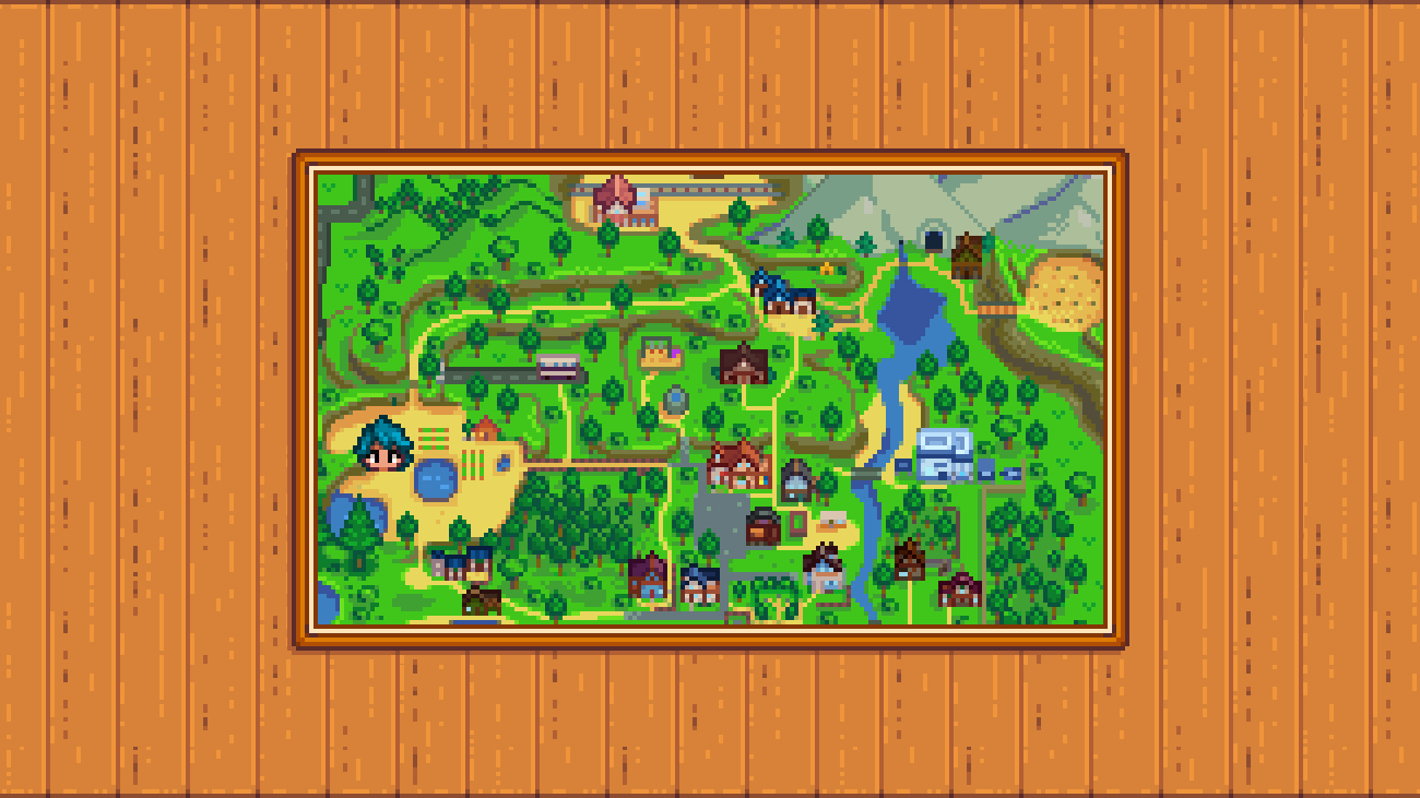 Elle's Town Buildings mod for Stardew Valley
