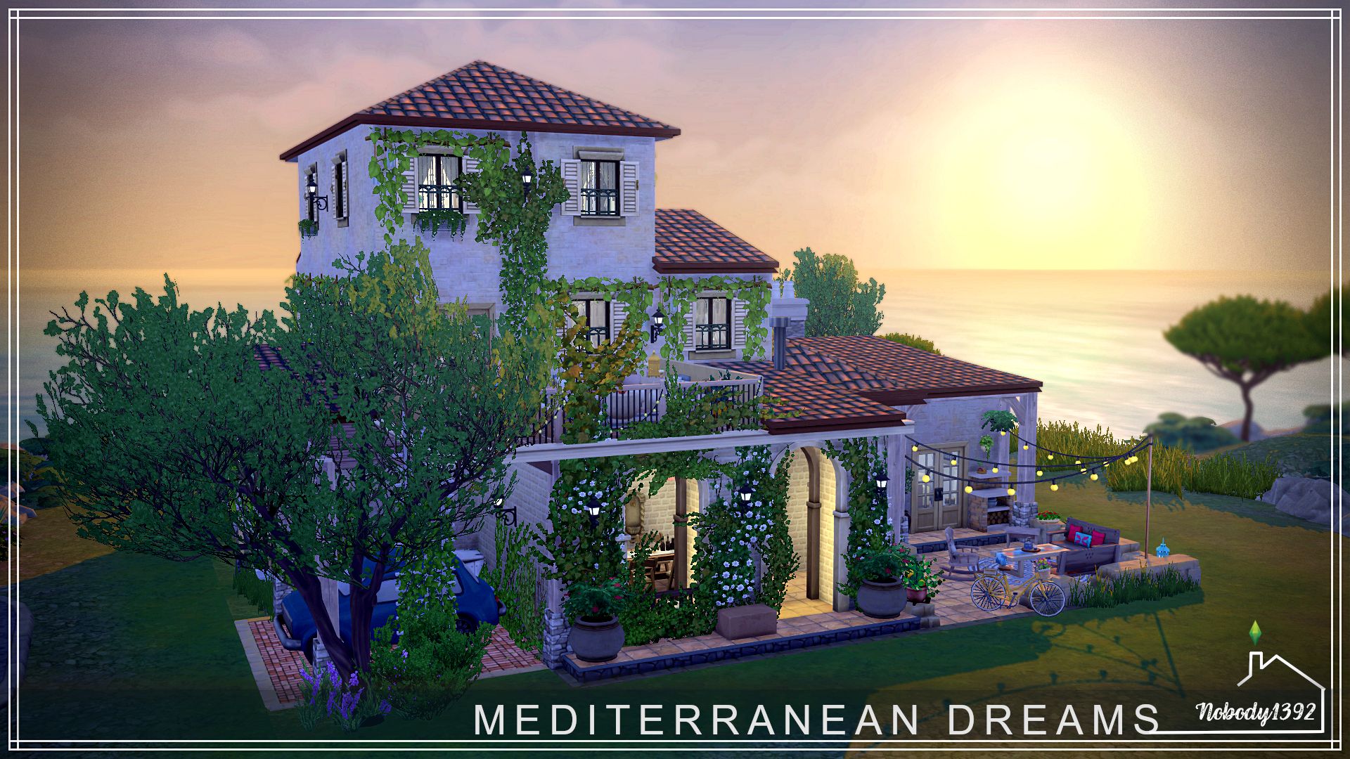 Mediterranean Dreams (No CC!) mod for The Sims 4 
