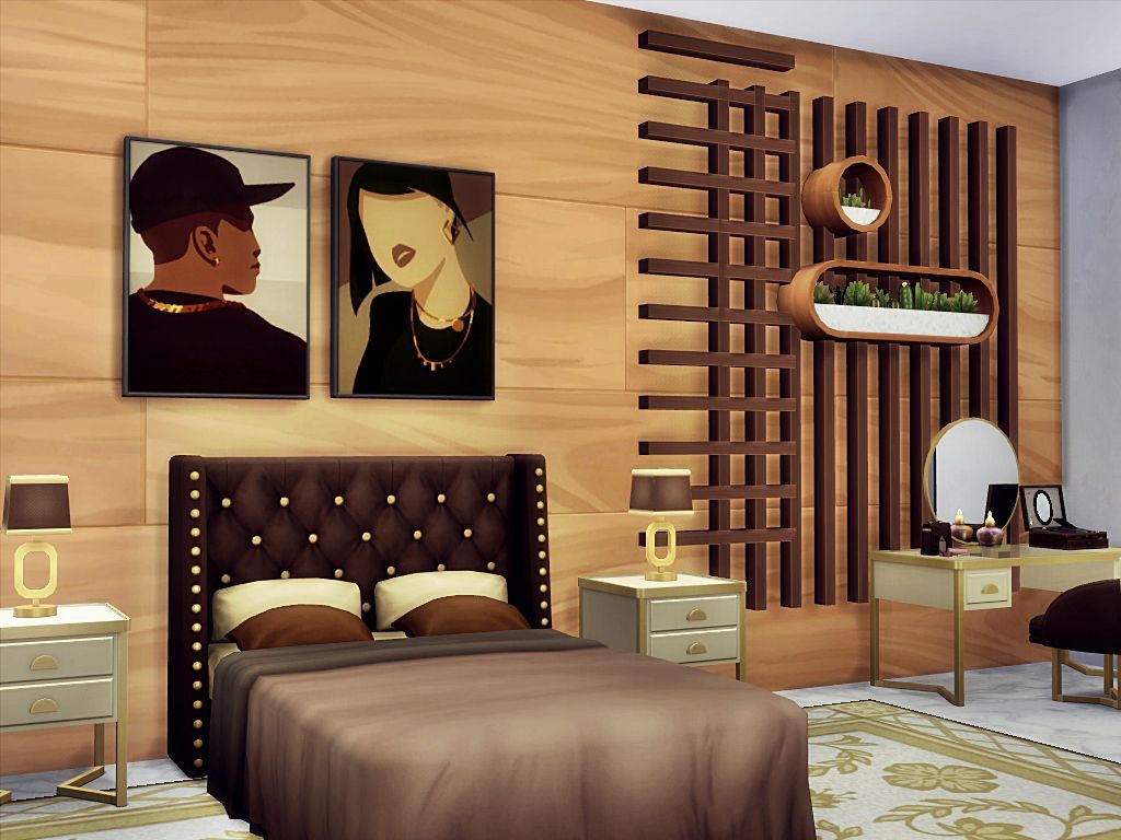 Rock Star Villa mod for The Sims 4 