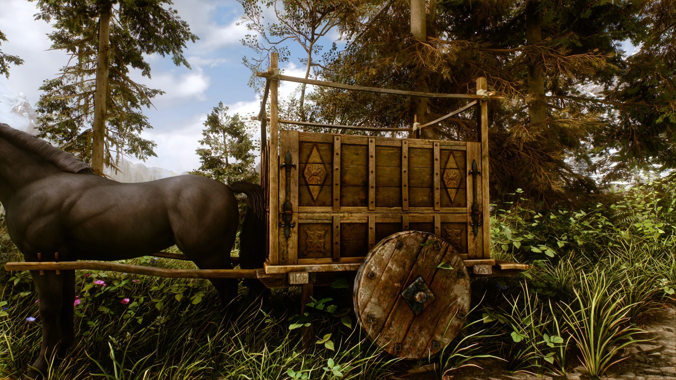 GLEN-MORIL - Chick Trader Cart Retexture mod for The Elder Scrolls V: Skyrim Special Edition