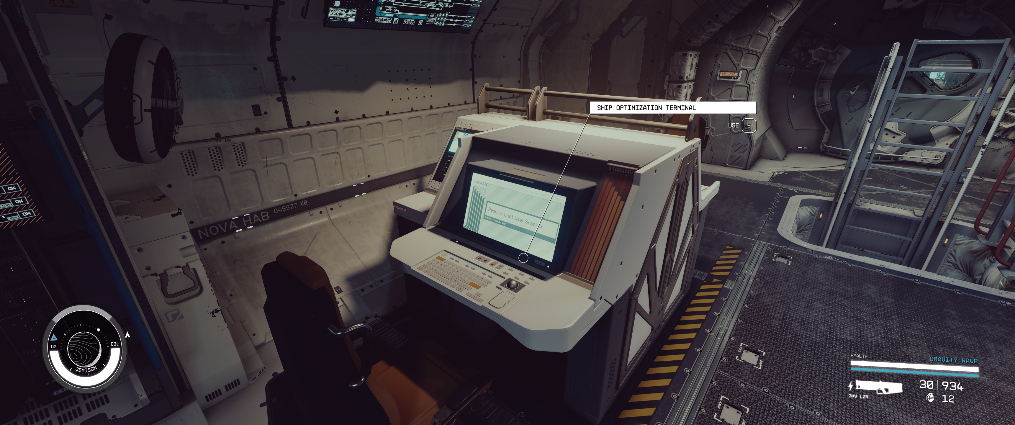 Integrated Ship Optimization Terminal mod for Starfield