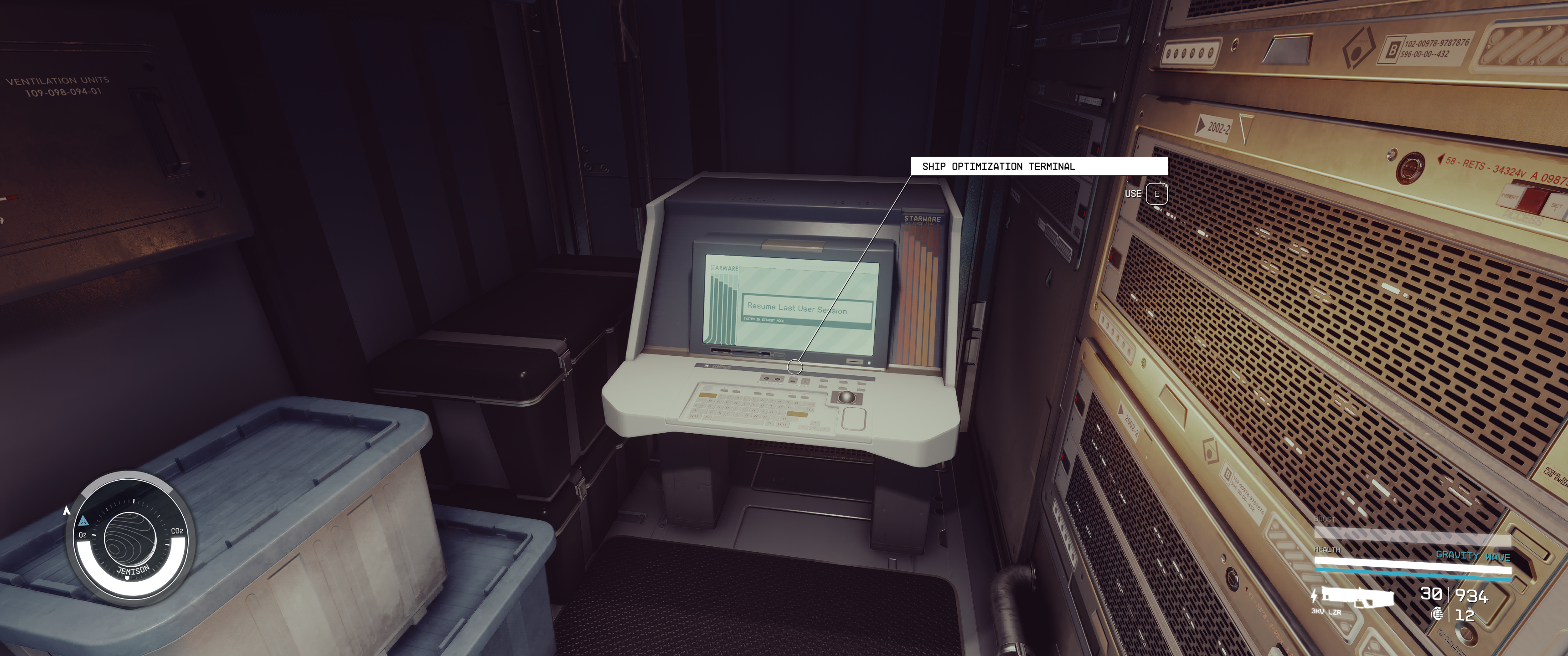 Integrated Ship Optimization Terminal mod for Starfield