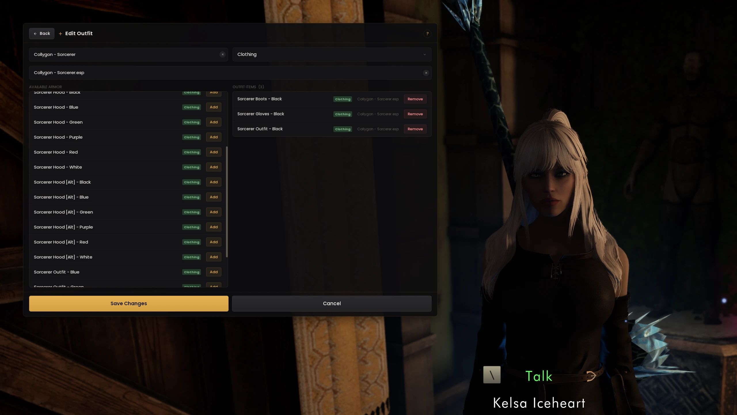 Tailor - AE - SE - VR - Unified Plugin mod for The Elder Scrolls V: Skyrim Special Edition