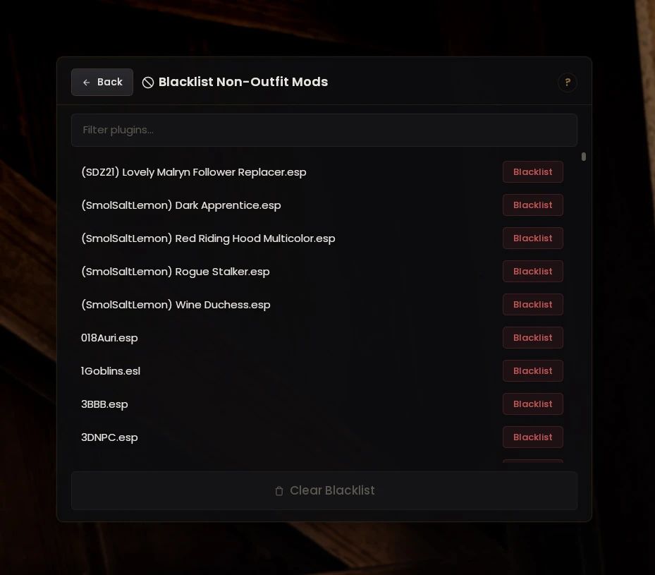Tailor - AE - SE - VR - Unified Plugin mod for The Elder Scrolls V: Skyrim Special Edition
