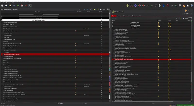 Bethesda Plugin Manager - Extended mod for The Elder Scrolls V: Skyrim Special Edition