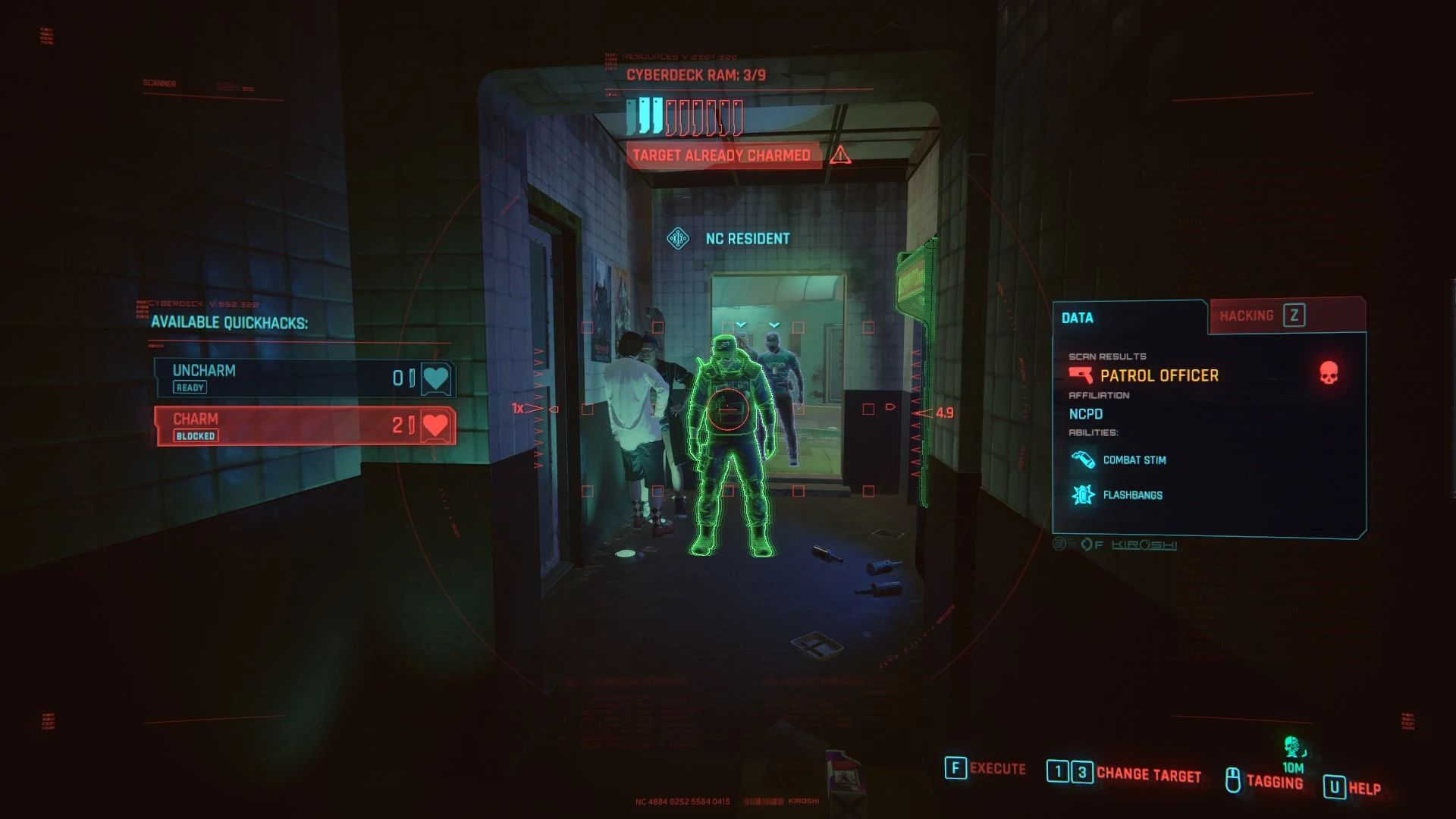 Charm Quickhack - Make Followers mod for Cyberpunk 2077