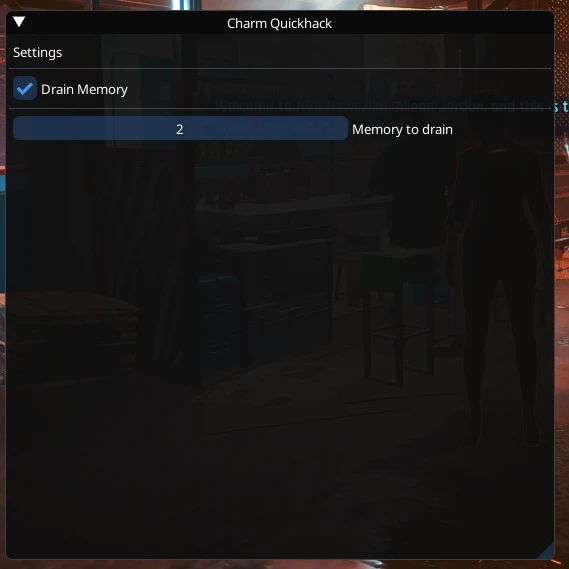 Charm Quickhack - Make Followers mod for Cyberpunk 2077