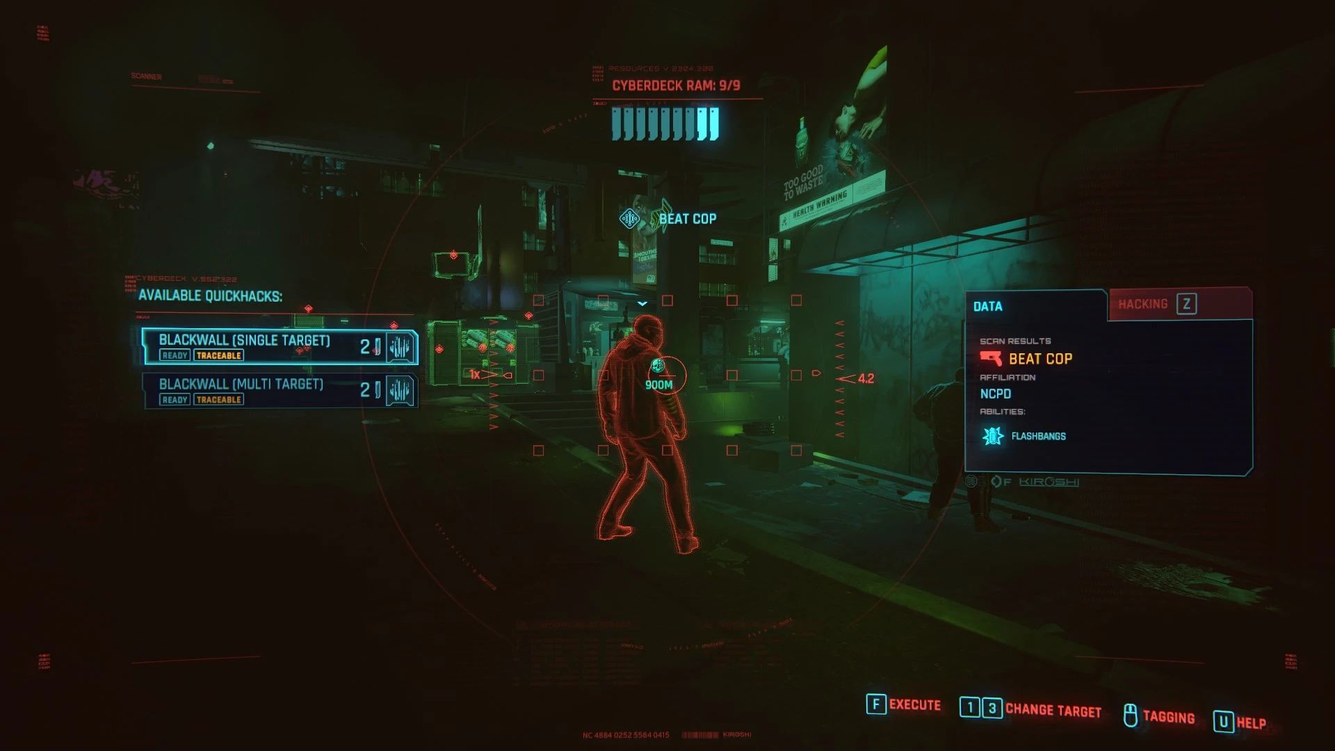 Actual Blackwall Quickhacks mod for Cyberpunk 2077