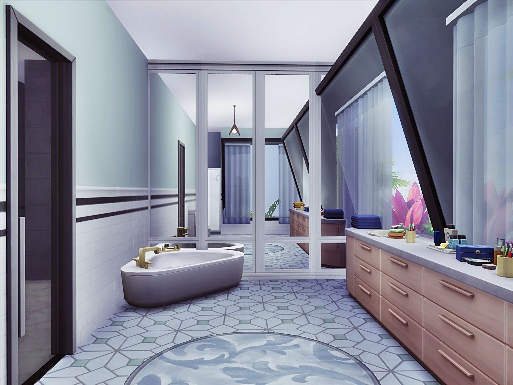 Rock Star Villa mod for The Sims 4 