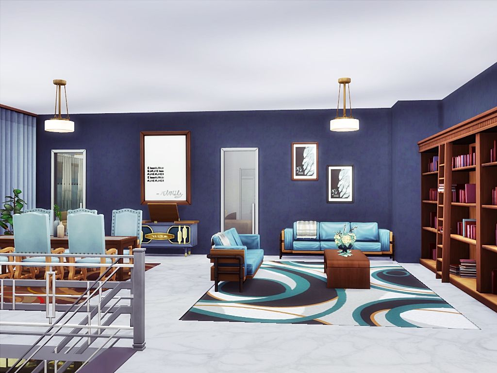 Rock Star Villa mod for The Sims 4 