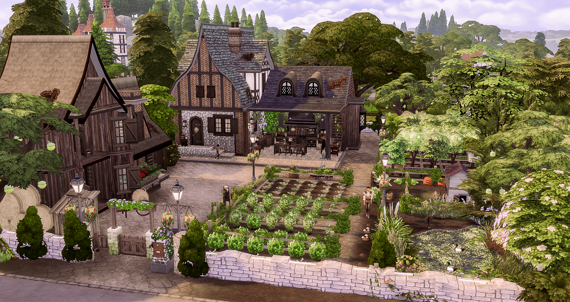 Medieval Farm (GGM Exclusive) mod for The Sims 4 