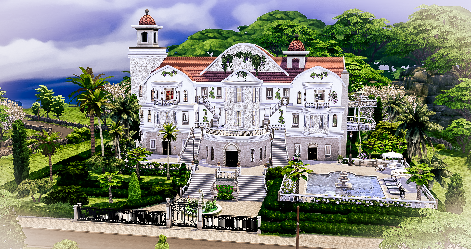Royal Palace mod for The Sims 4 