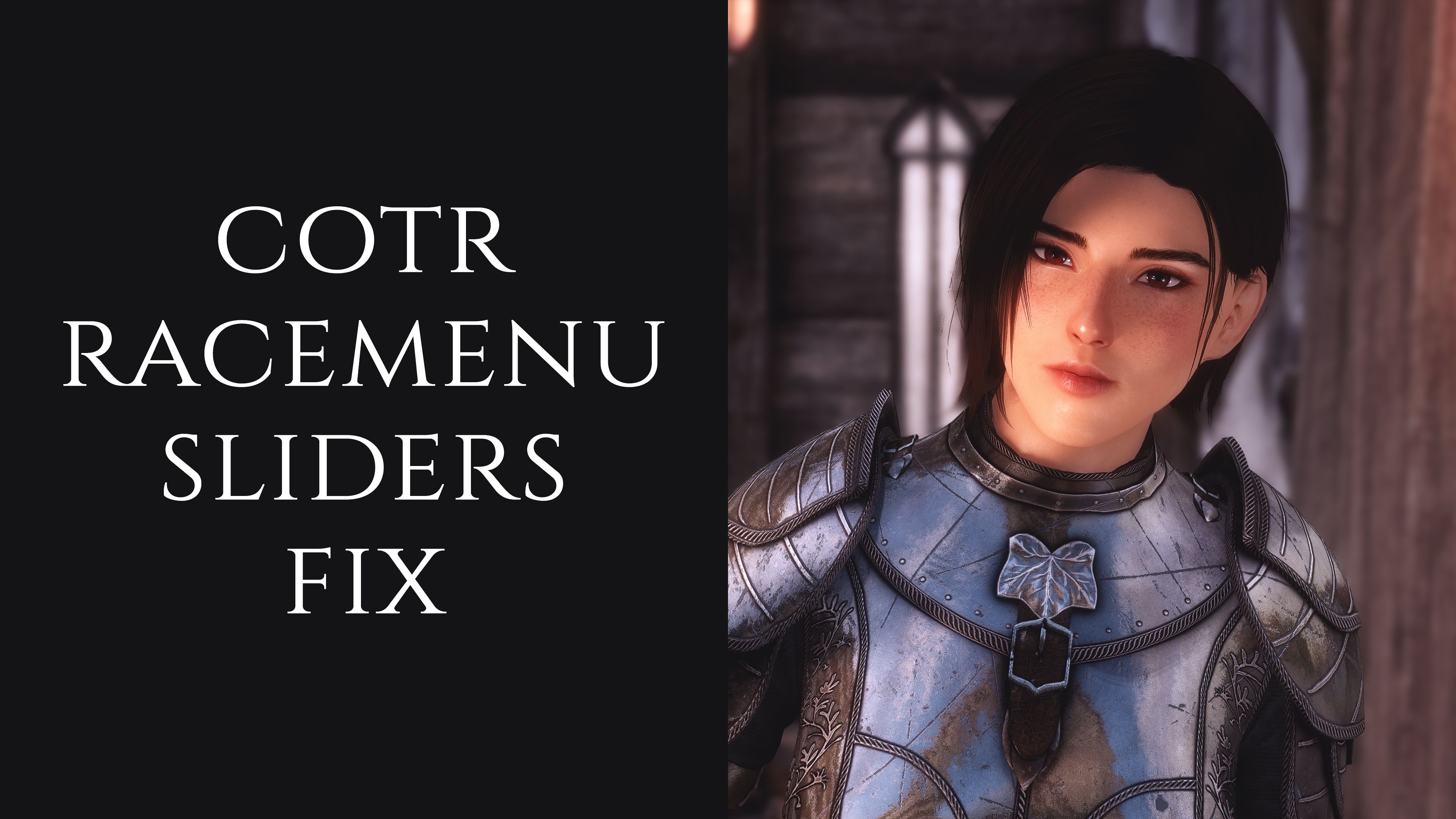 Charmers of the Reach (CotR) RaceMenu Sliders Fix mod for The Elder Scrolls V: Skyrim Special Edition
