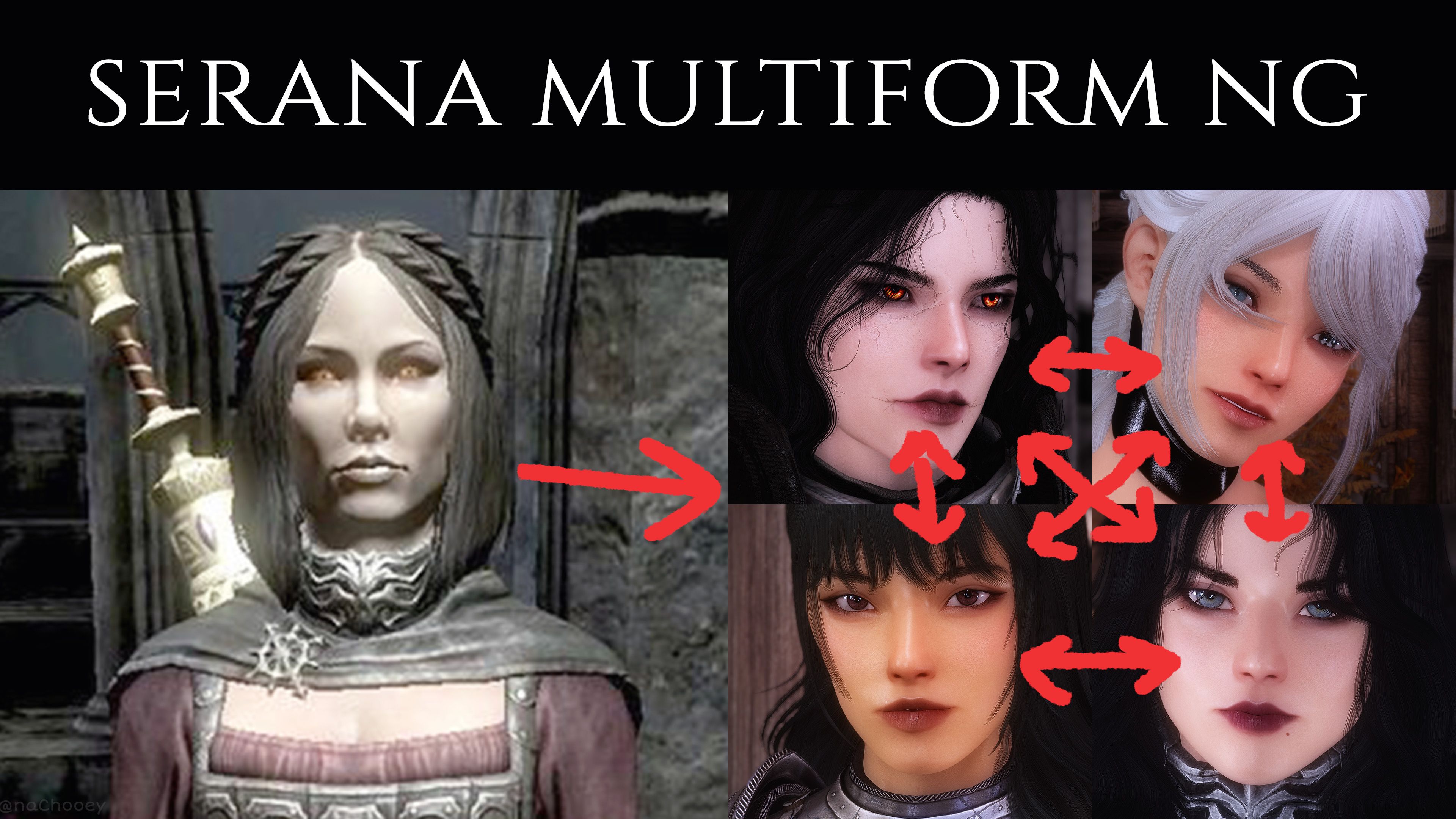 Serana Multiform NG mod for The Elder Scrolls V: Skyrim Special Edition