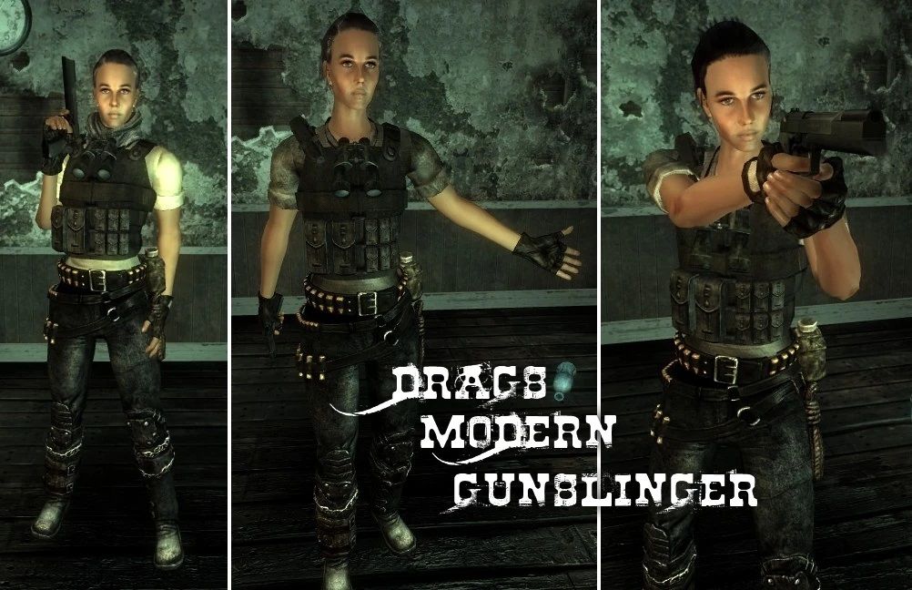 drag's modern gunslinger mod for Fallout: New Vegas