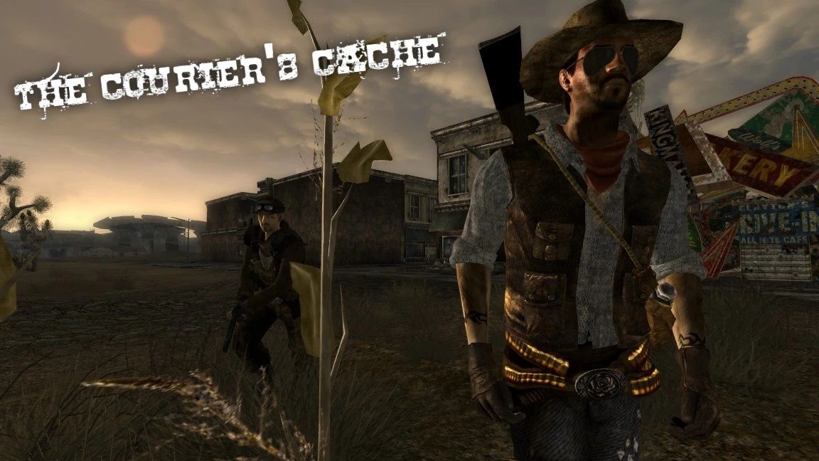 The Courier's Cache mod for Fallout: New Vegas