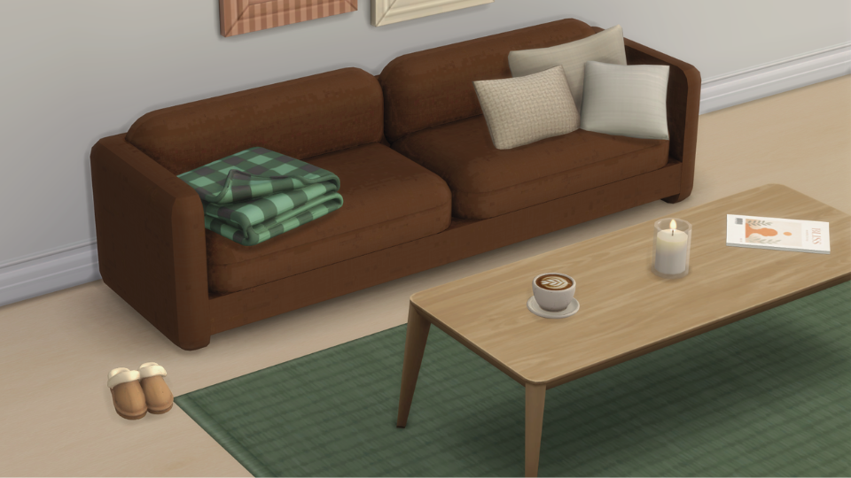 Cozy Sunday mod for The Sims 4 