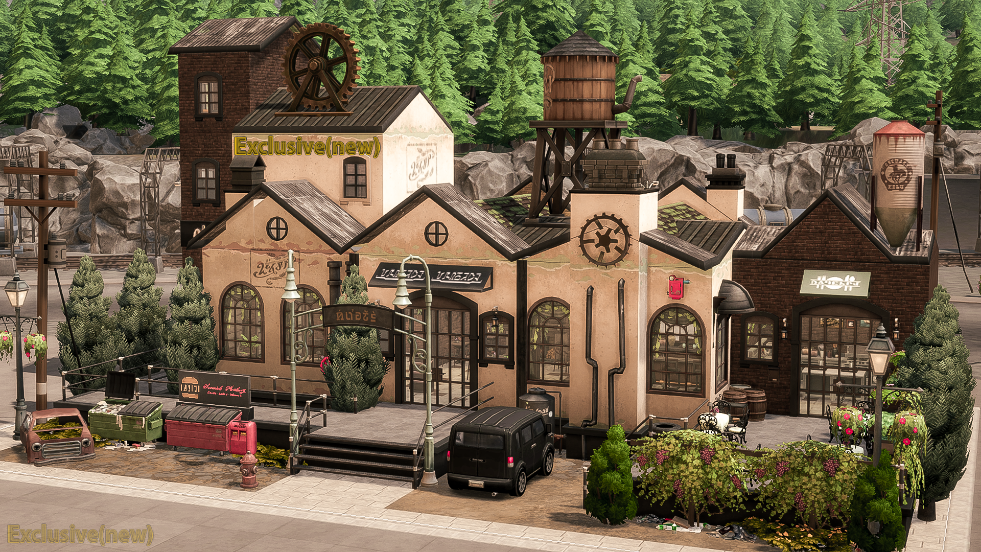 GGM EXCLUSIVE - Port Tawern  mod for The Sims 4 