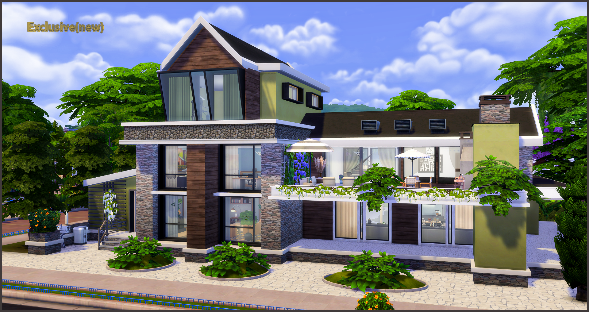 GGM Exclusive - Luxury family home mod for The Sims 4 