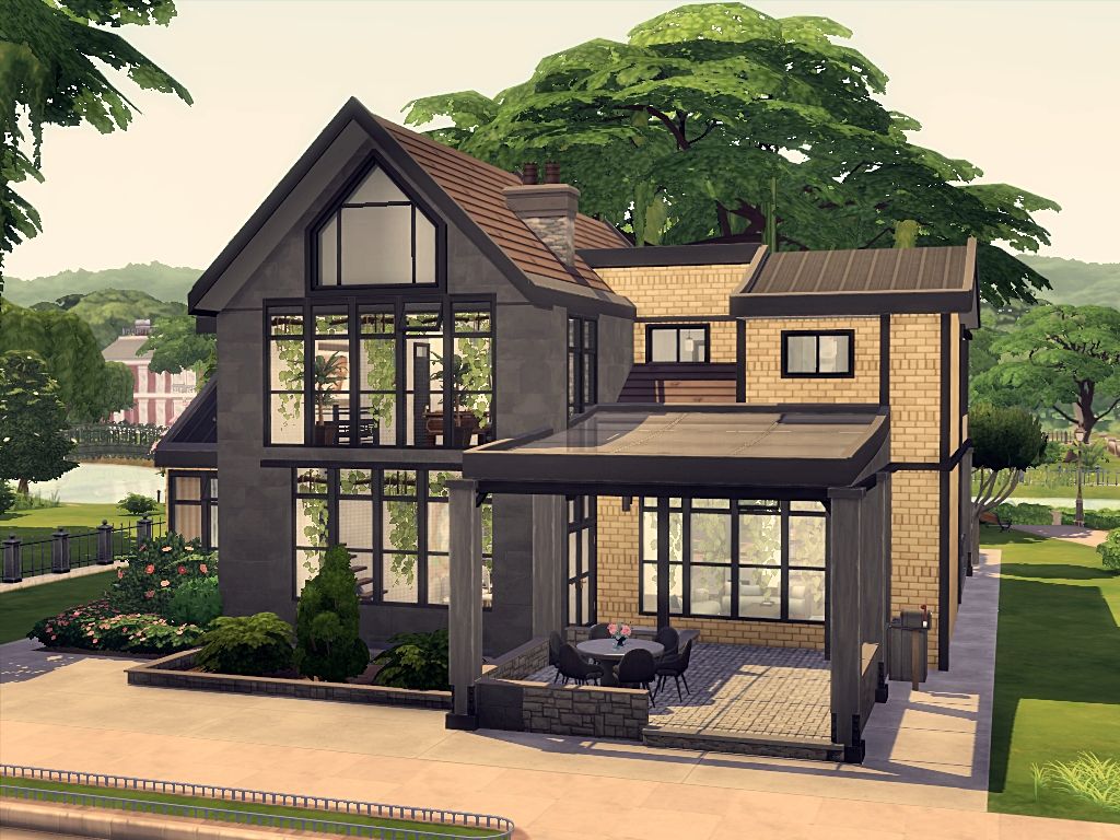 Villa Thomas mod for The Sims 4 