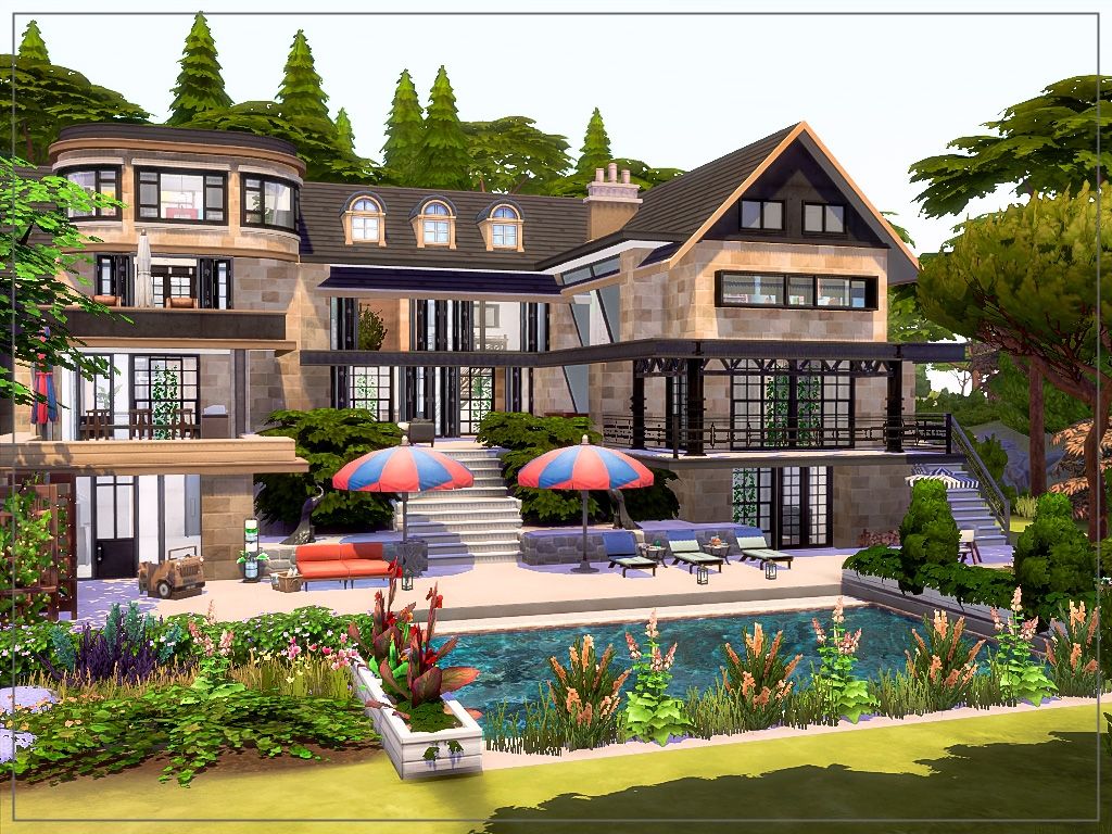 Ocean Villa mod for The Sims 4 