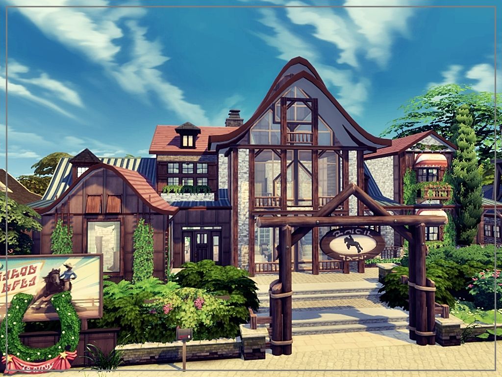 Bonderosa - Ranch mod for The Sims 4 
