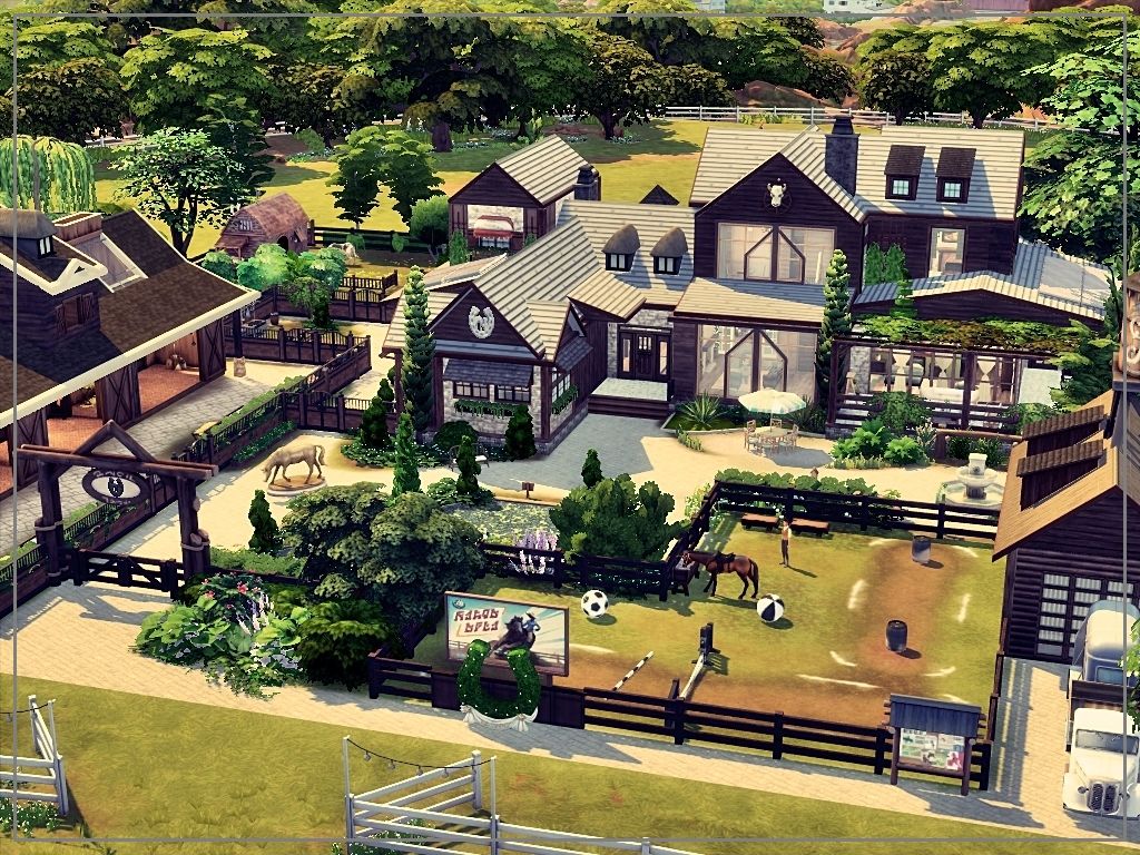 The Diamond Ranch mod for The Sims 4 