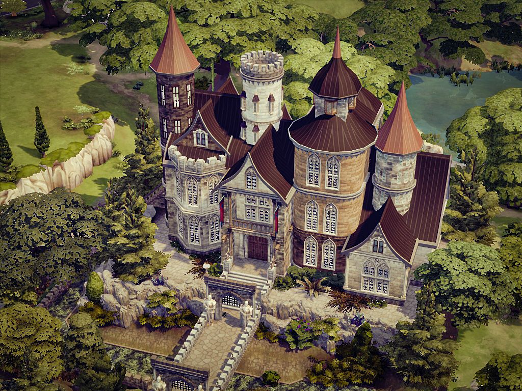 Charles Castle mod for The Sims 4 