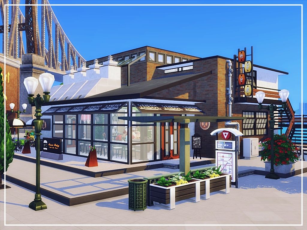 Green Restaurant mod for The Sims 4 