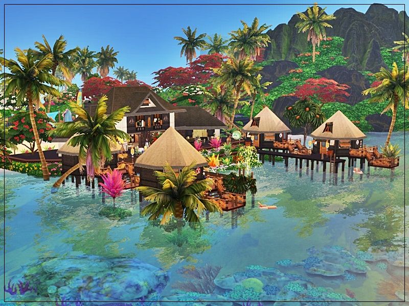 Hotel Sun Shine mod for The Sims 4 