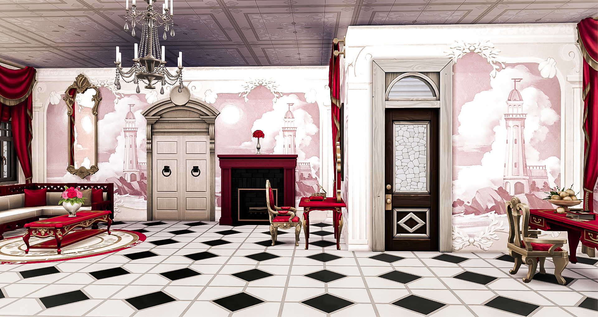 Royal Palace mod for The Sims 4 